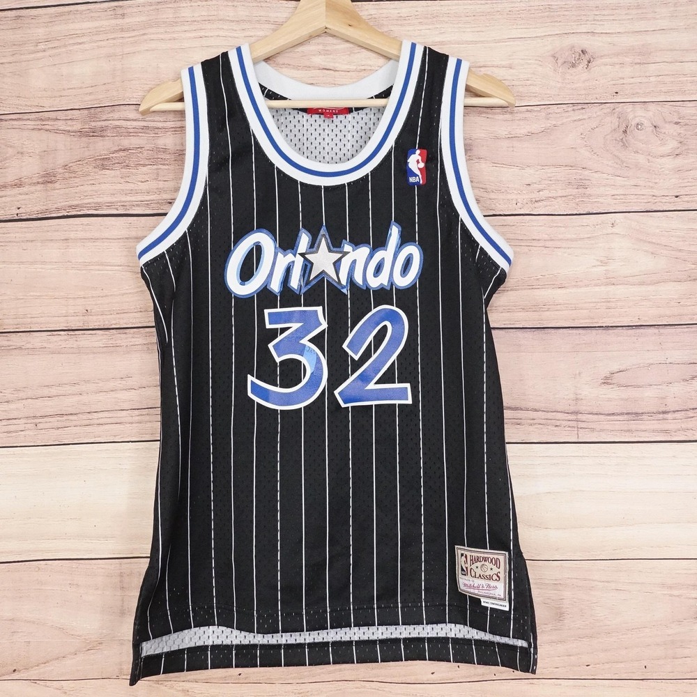 Orlando Magic Jersey Womens Small Basketball Shaquille O'Neal 32 Mitchell & Ness